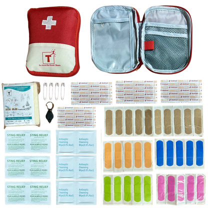 First Aid Refill Kit with Compact Nylon Pouch – Warrior Kid Medic First Aid Refill Kit with Compact Nylon Pouch – Warrior Kid Medic