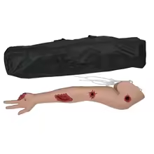 Bleed Control Practice Arm Trainer Multiple Wounds