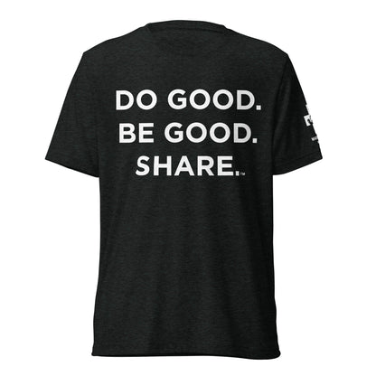 unisex tri blend t-shirt Charcoal