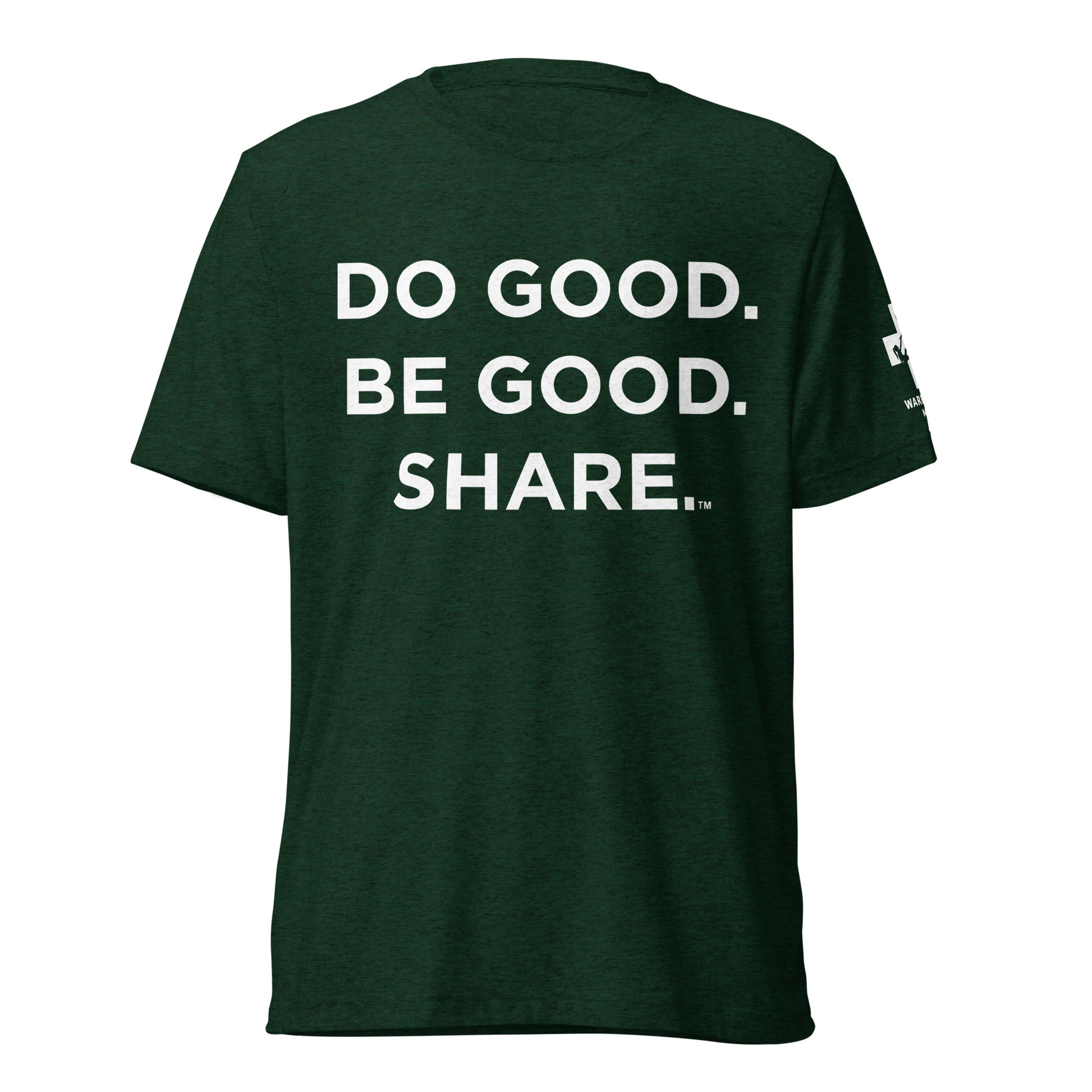 Product unisex tri blend t-shirt Emerald 