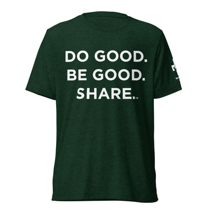 Product unisex tri blend t-shirt Emerald 