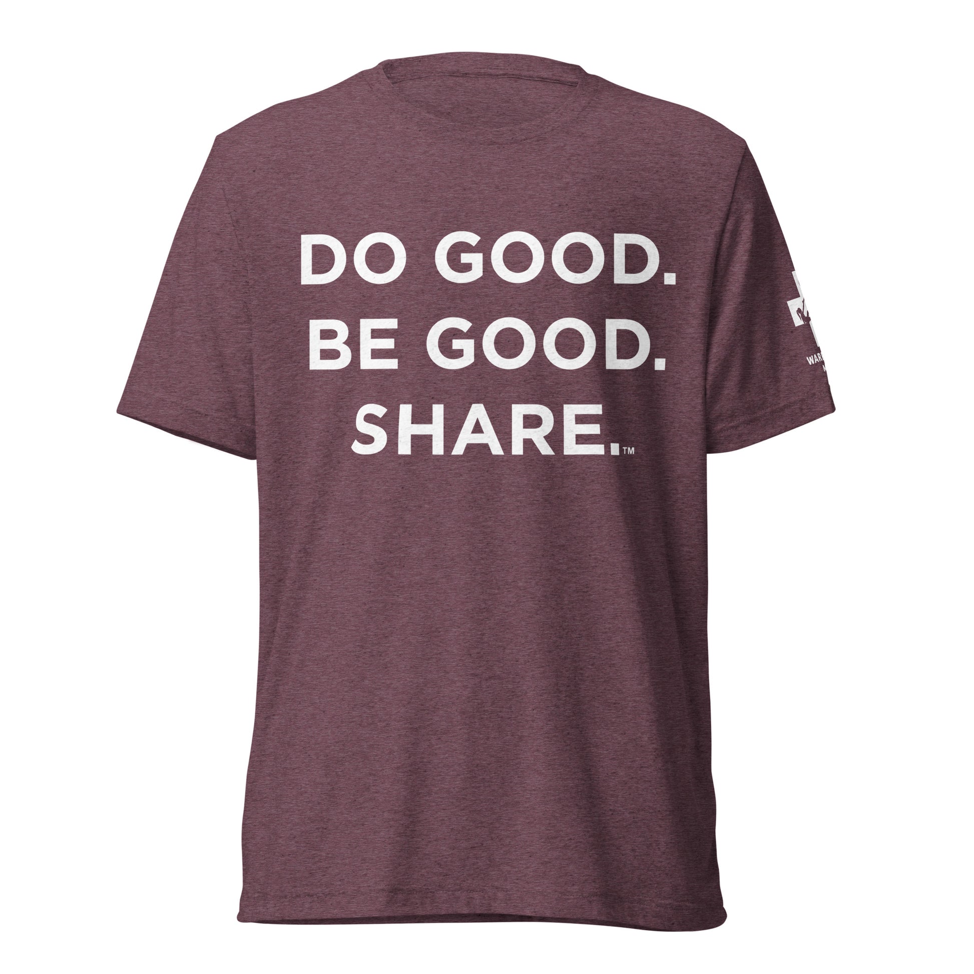 unisex tri blend t-shirt Maroon