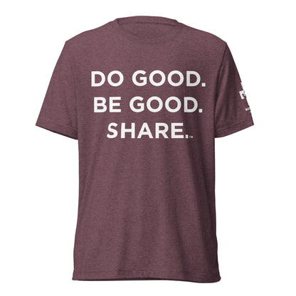 unisex tri blend t-shirt Maroon