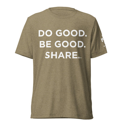 unisex tri blend t-shirt Olive