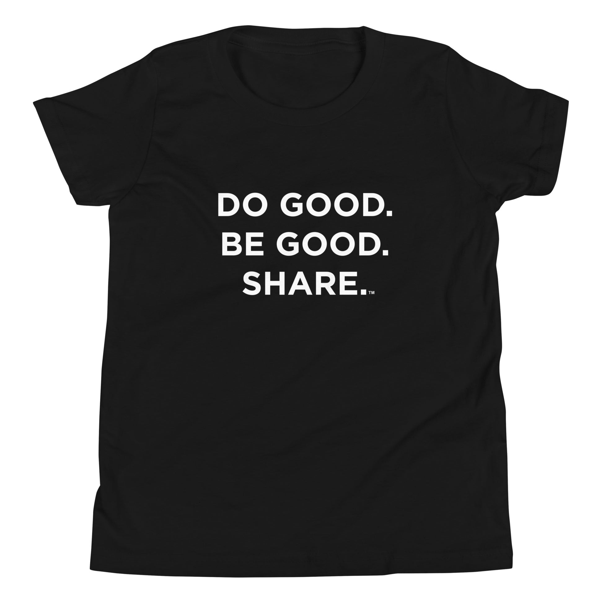 Youth staple tee Black