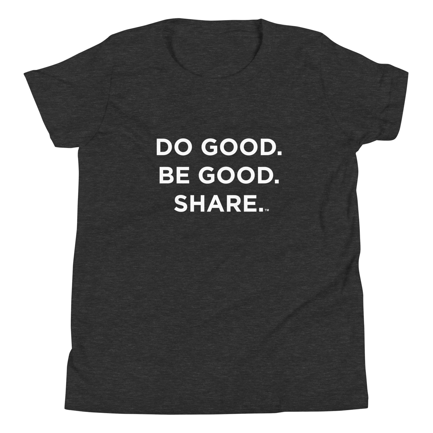 Youth staple tee Dark Grey