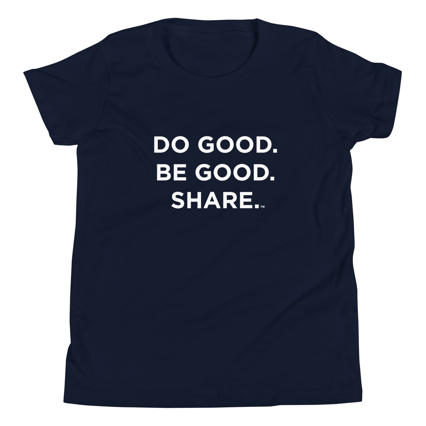 Youth staple tee  Navy