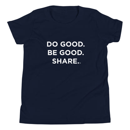 Youth staple tee  Navy