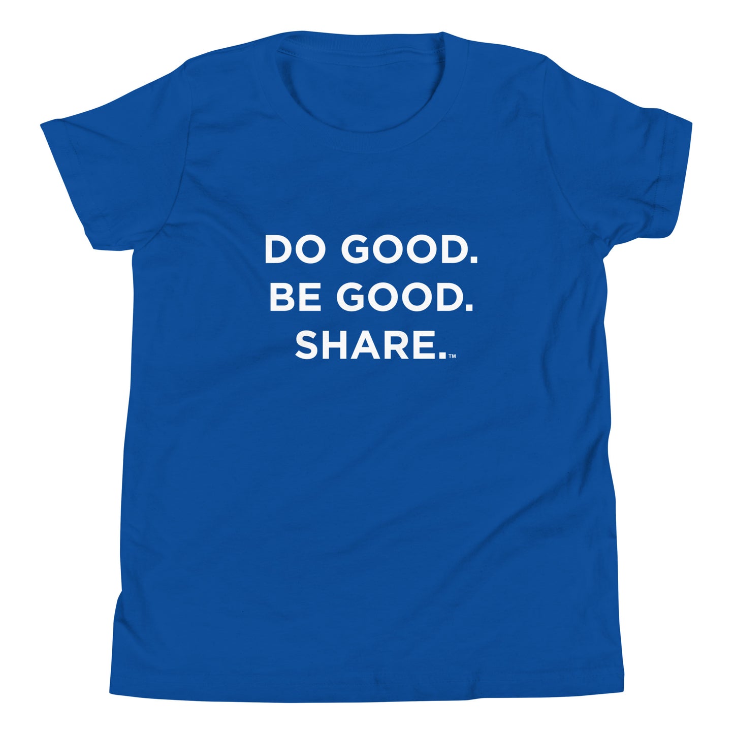 Youth staple tee True royal 2