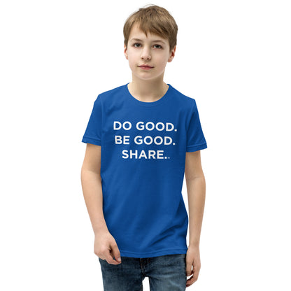 Youth staple tee True Royal
