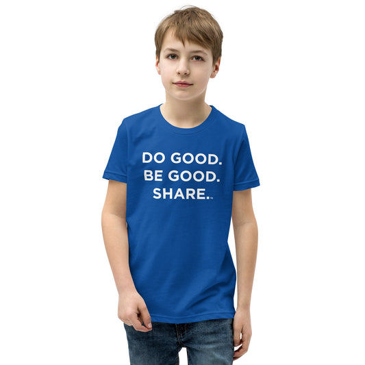Youth staple tee True Royal